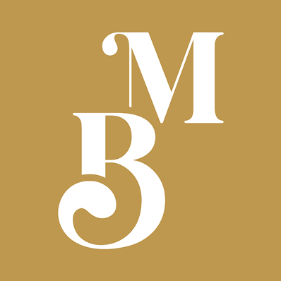 Logo monogramme fond doré